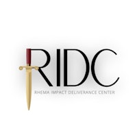 ridc logo with a sword on it